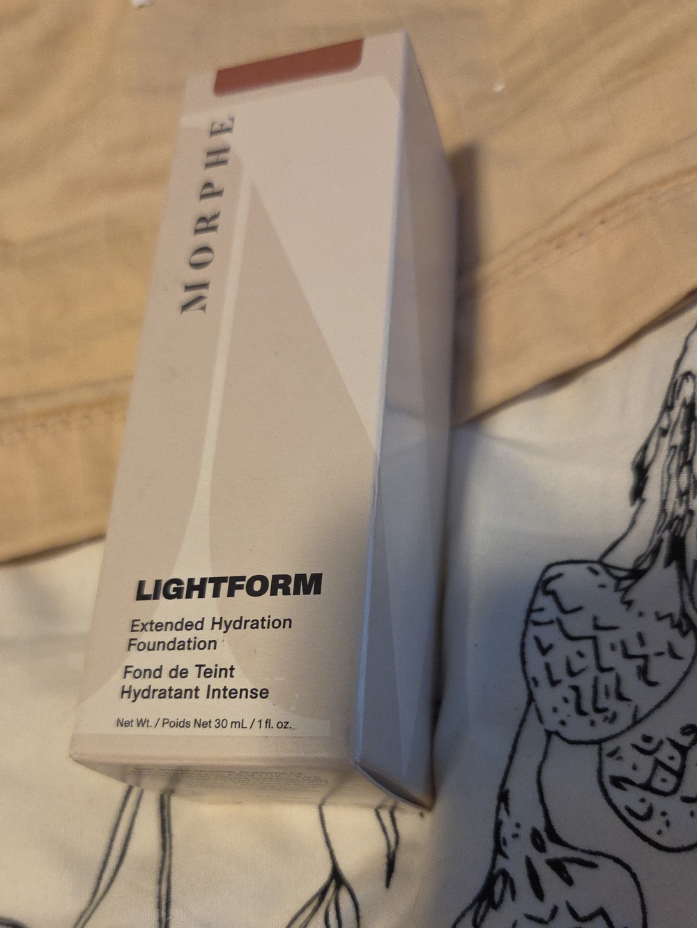 Morphe Lightform Extended Hydration Foundation NIB TAN 20W